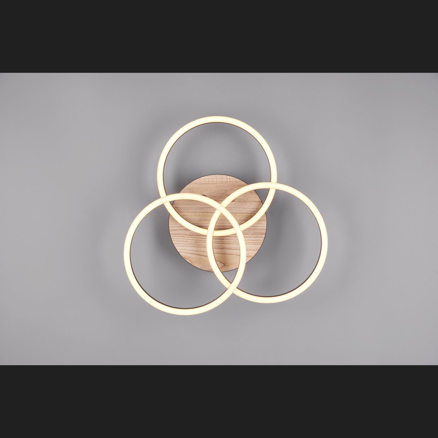 Circle  - Ceiling lamp - Wood Imitation - Reality