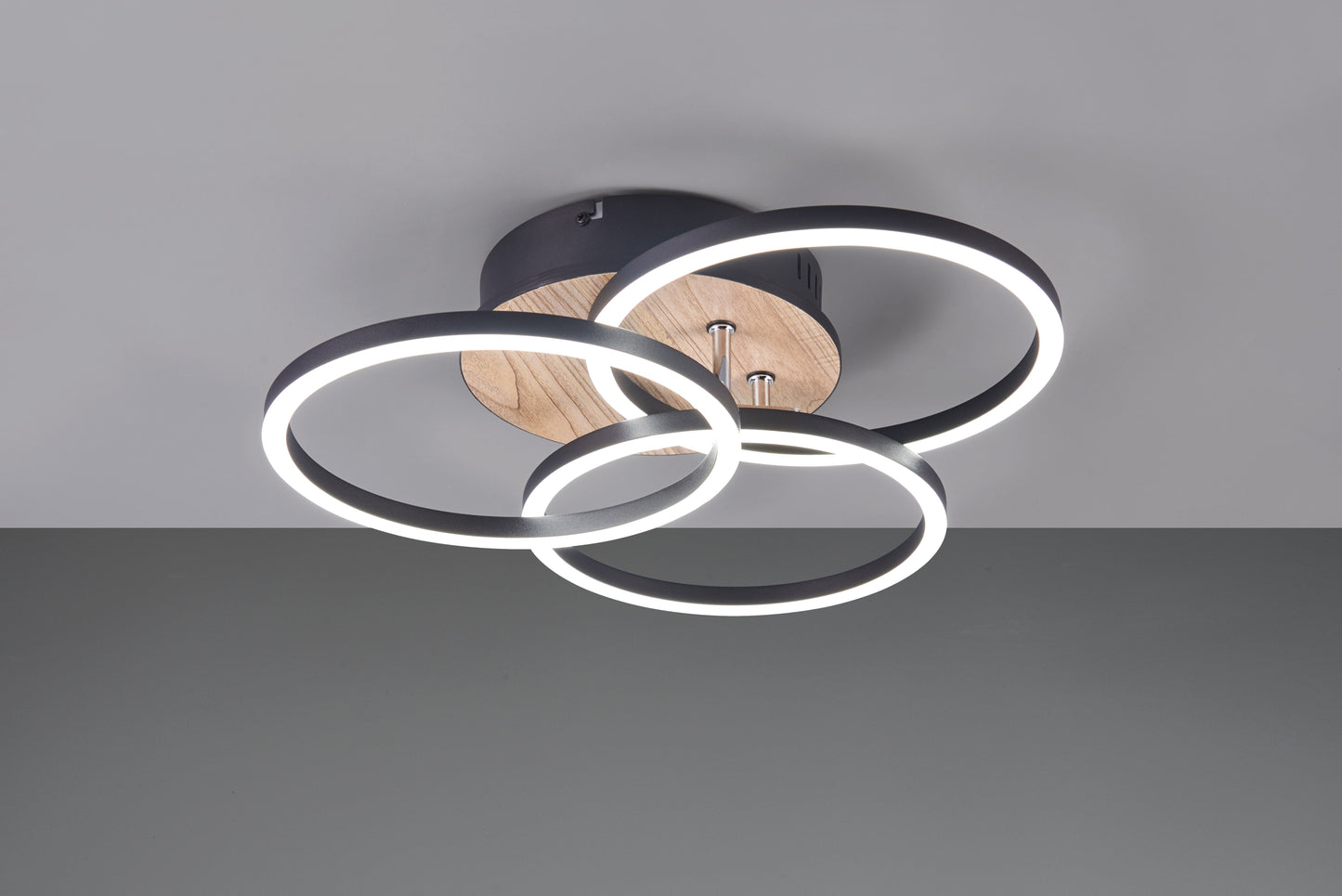 Circle  - Ceiling lamp - Wood Imitation - Reality