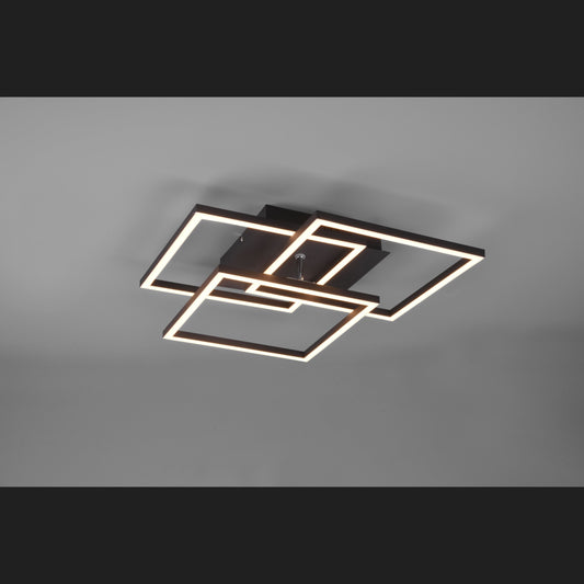 Mobile  - Ceiling lamp - Black Matt - Reality