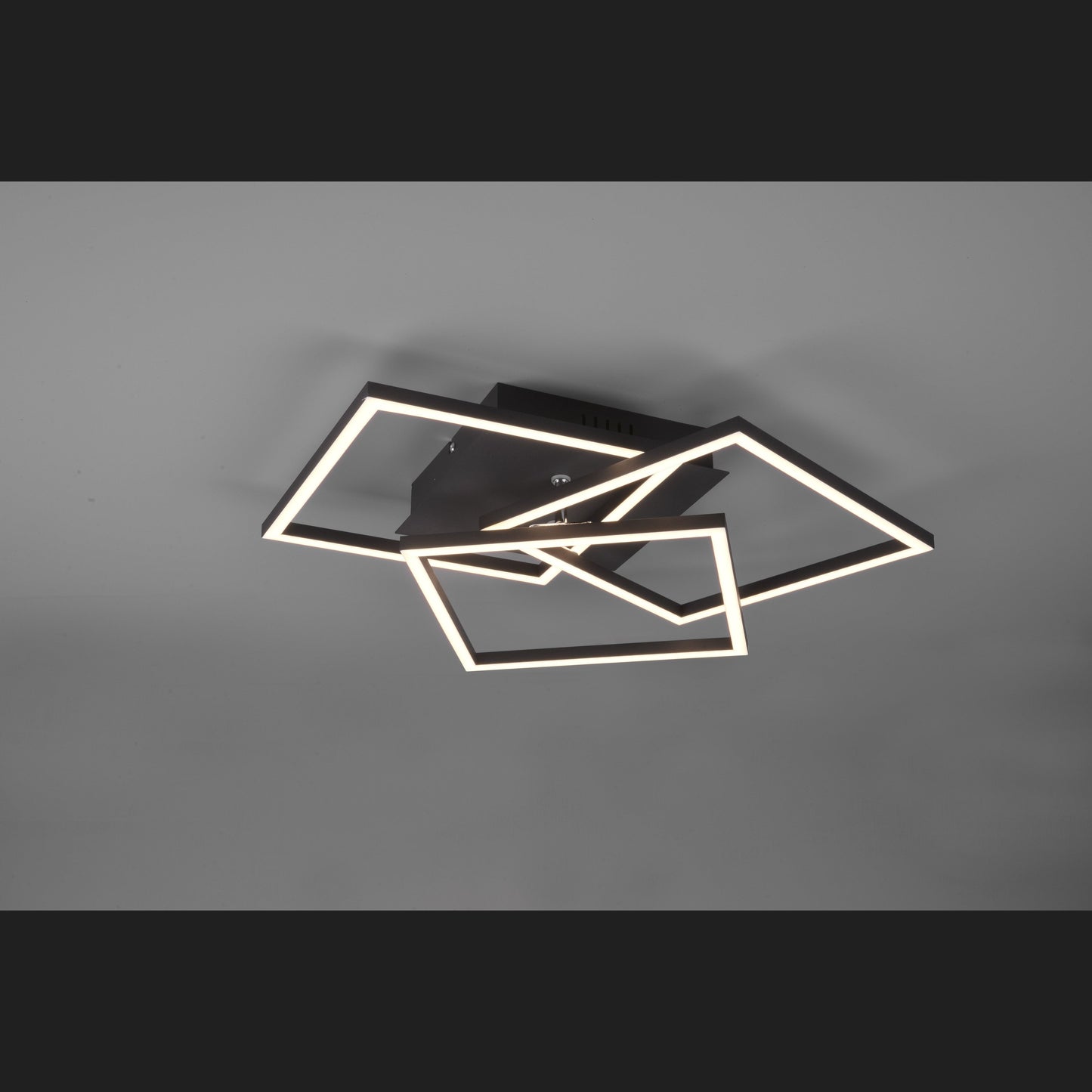 Mobile  - Ceiling lamp - Black Matt - Reality