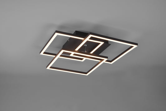 Mobile  - Ceiling lamp - Black Matt - Reality