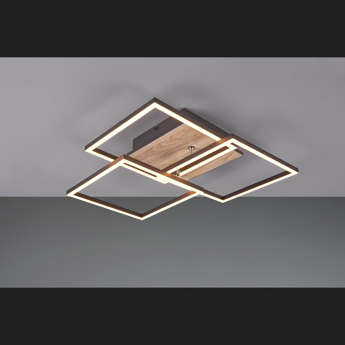 Mobile - Ceiling Light - Wood Imitation - Reality - R62883135