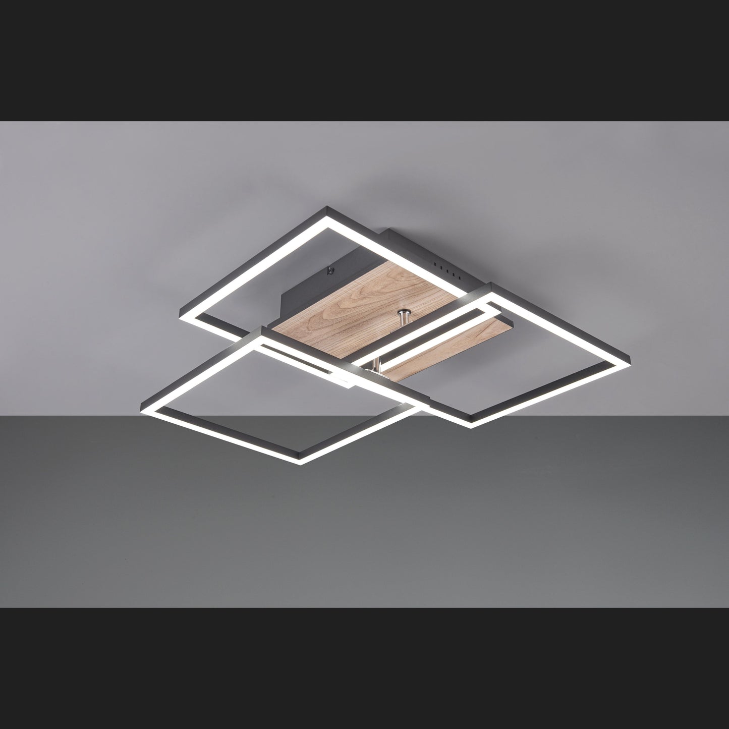 Mobile - Ceiling Light - Wood Imitation - Reality - R62883135