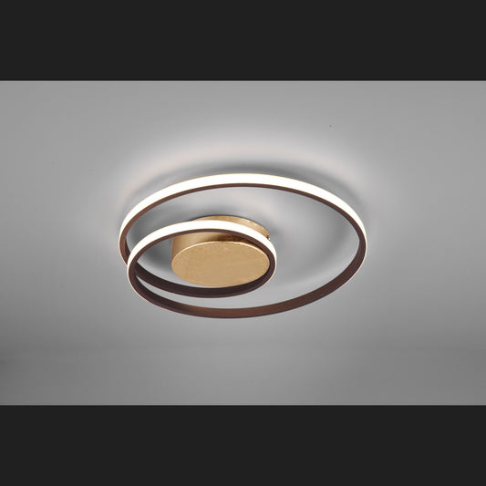 Zibal  - Ceiling lamp - Rusty - Reality