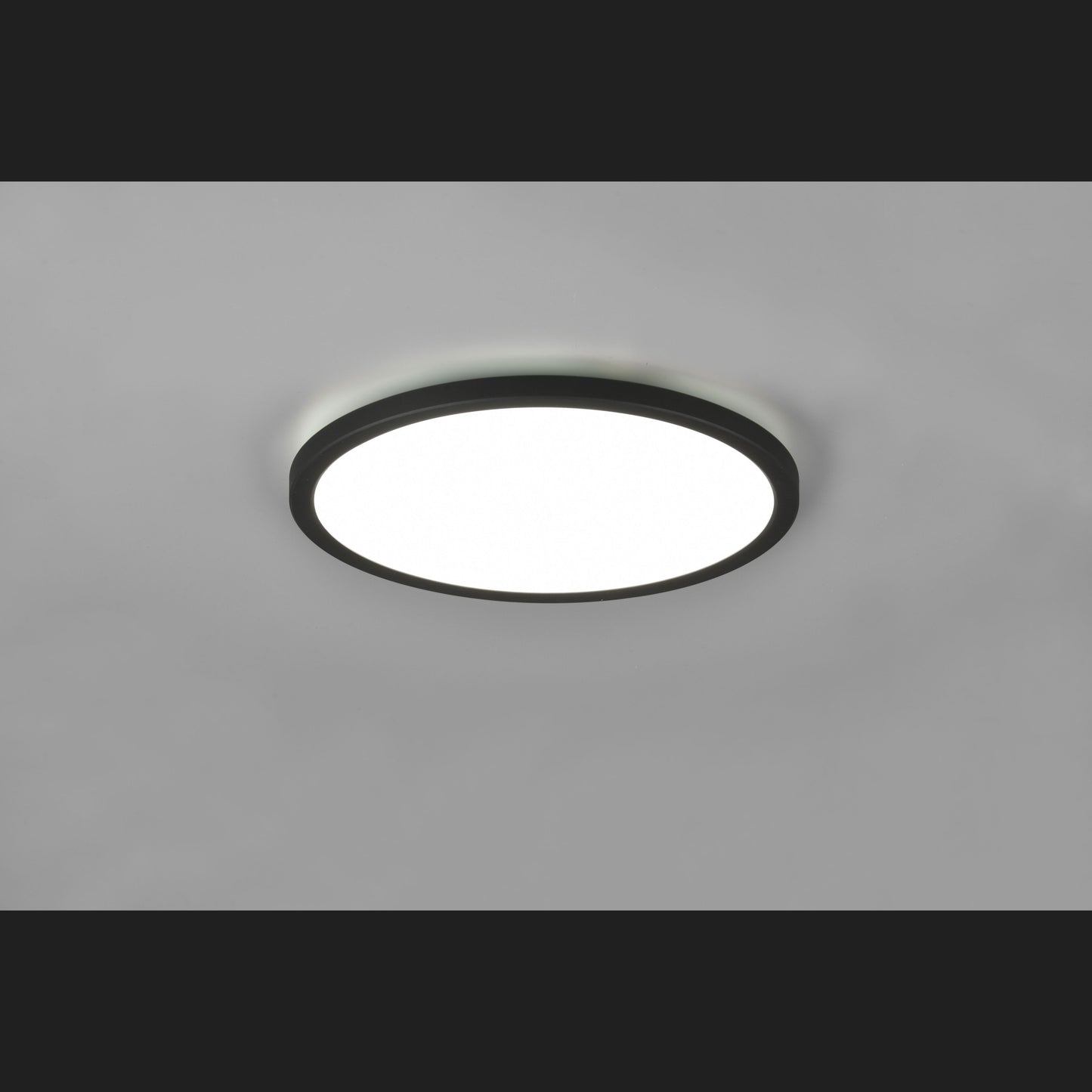 Aureo  - Ceiling lamp - Black Matt - Reality