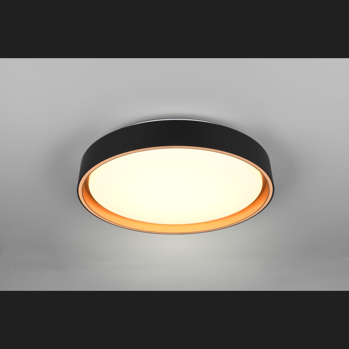 Felis  - Ceiling lamp - Black - Gold - Reality