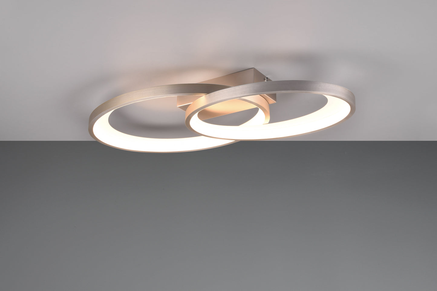 Malaga  - Ceiling lamp - Nickel Matt - Reality