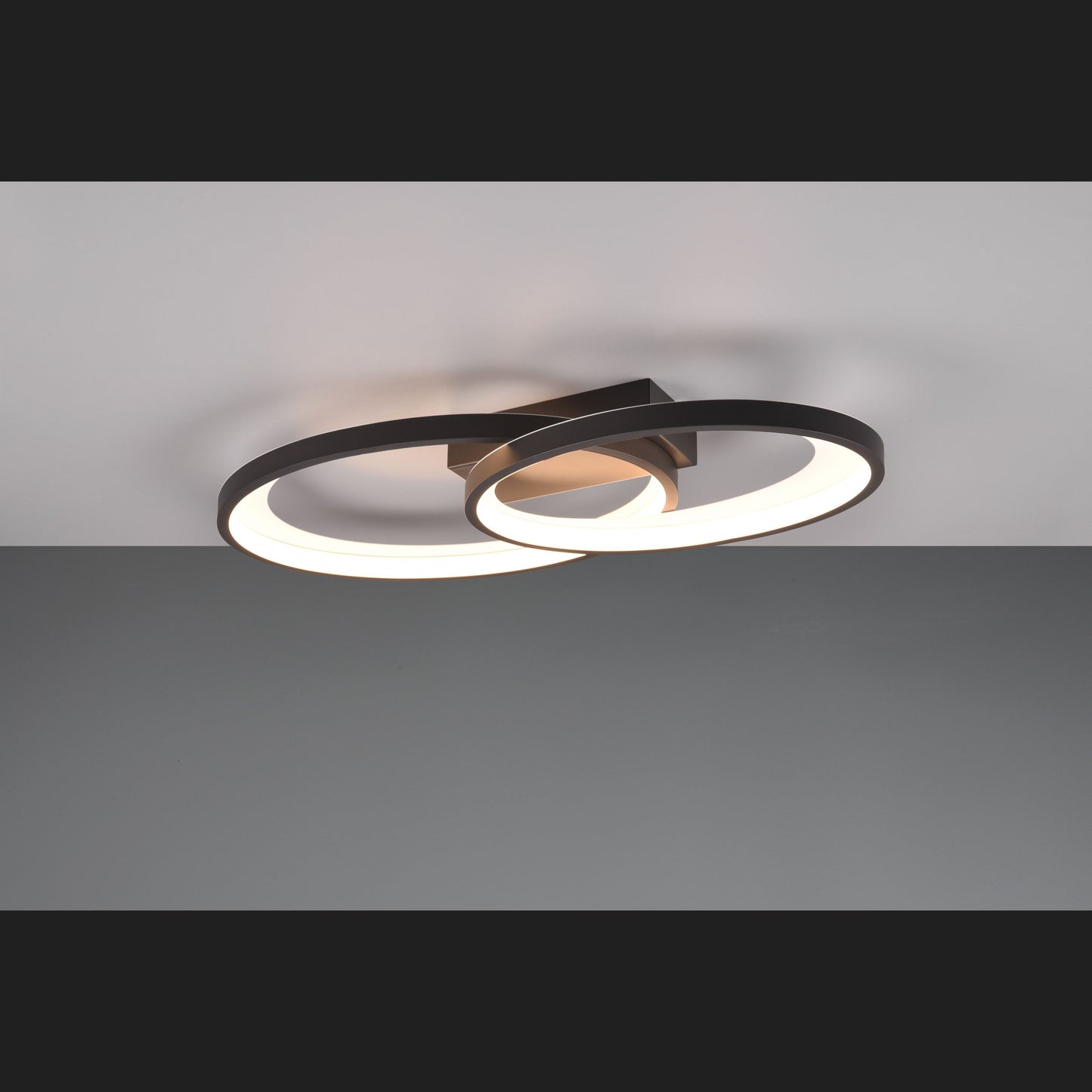 Malaga  - Ceiling lamp - Black - White - Reality