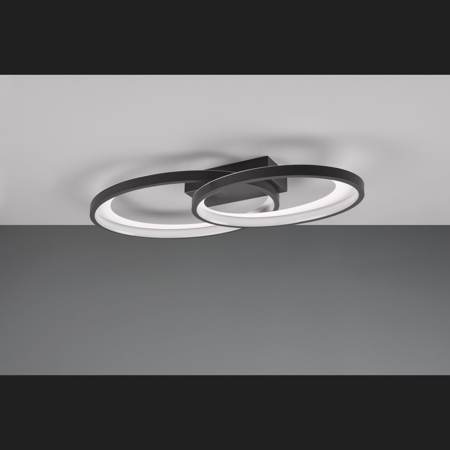Malaga  - Ceiling lamp - Black - White - Reality