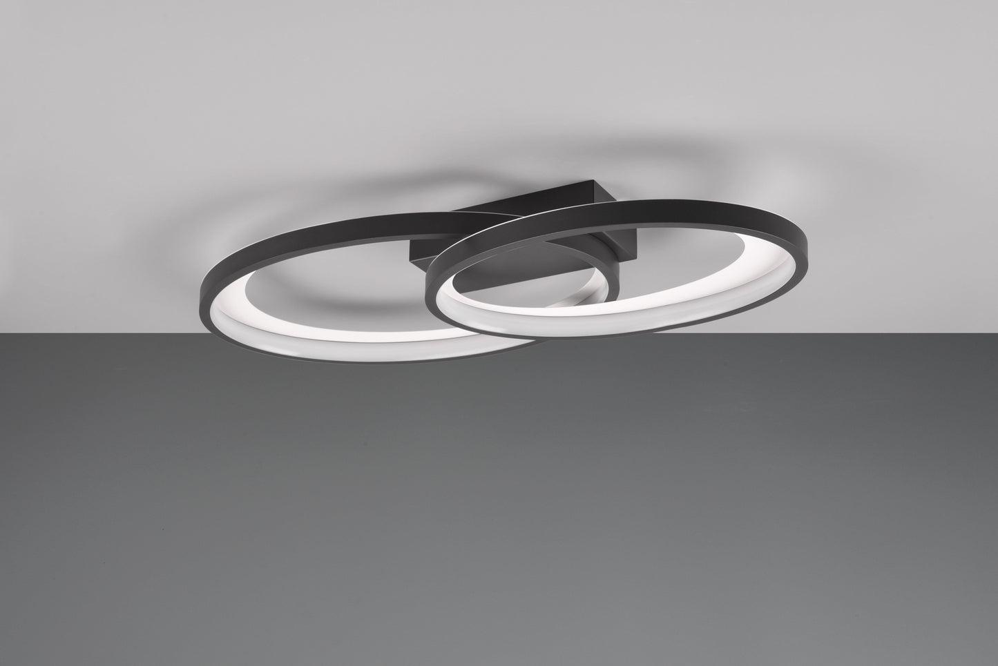 Malaga  - Ceiling lamp - Black - White - Reality