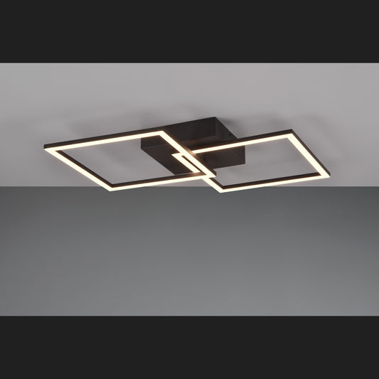 Trail  - Ceiling lamp - Black Matt - Reality