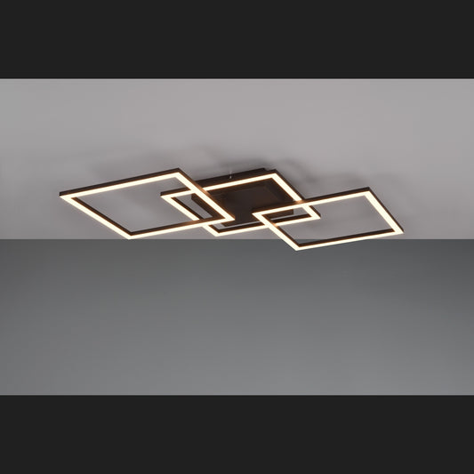 Trail  - Ceiling lamp - Black Matt - Reality