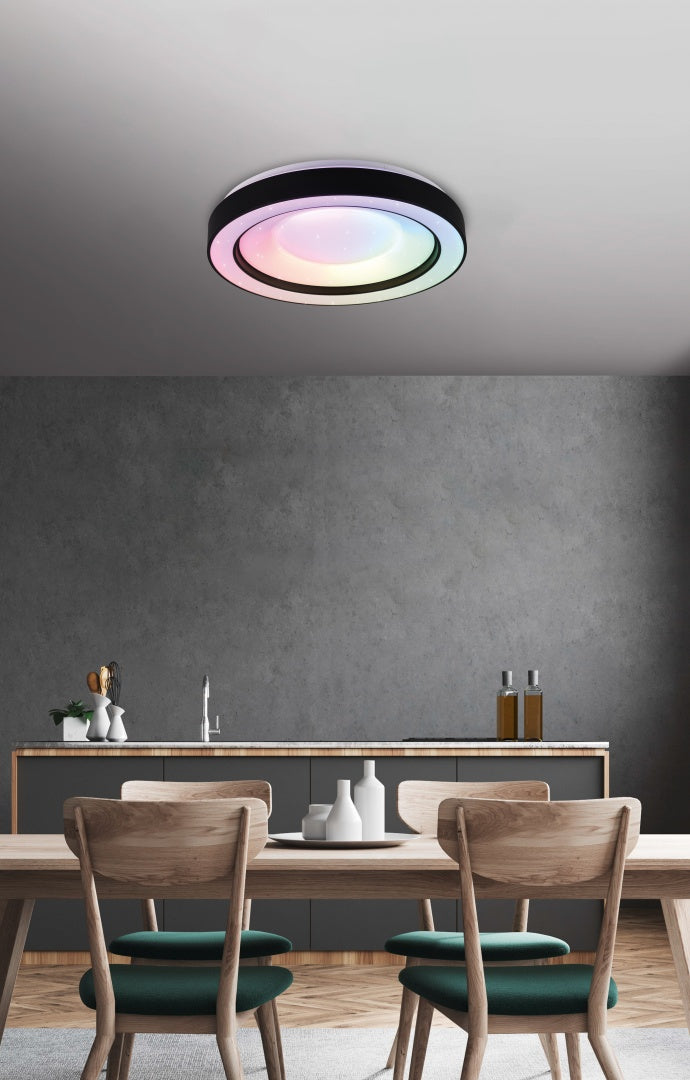 Arco  - Ceiling lamp - Black Matt - Reality