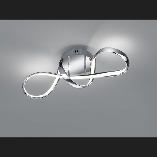 Perugia - Ceiling Light - Chrome - Reality - R67091106