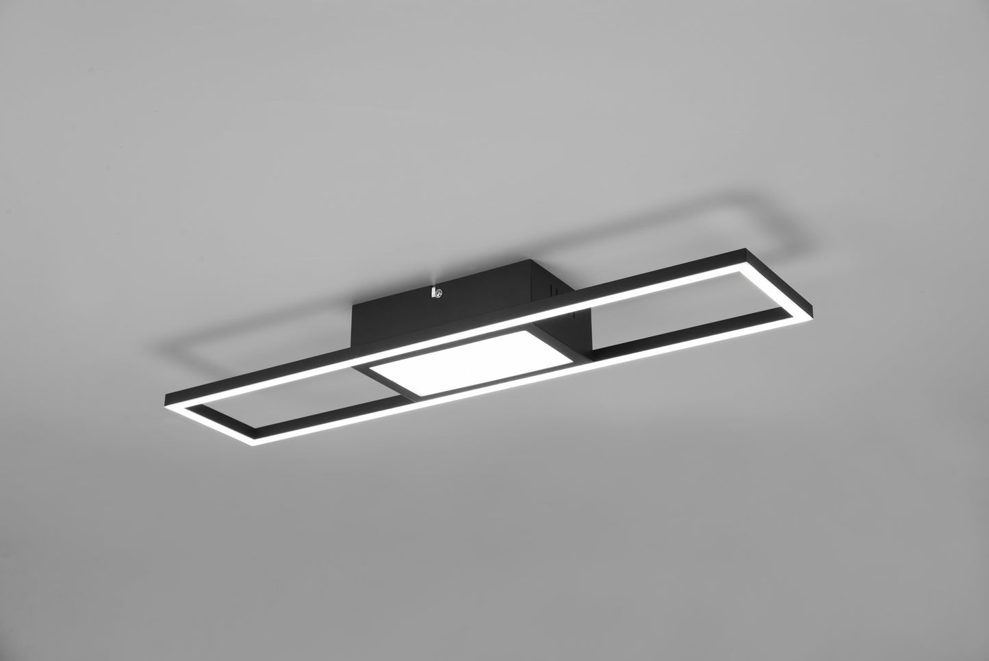 Rigido  - Ceiling lamp - Black Matt - Reality