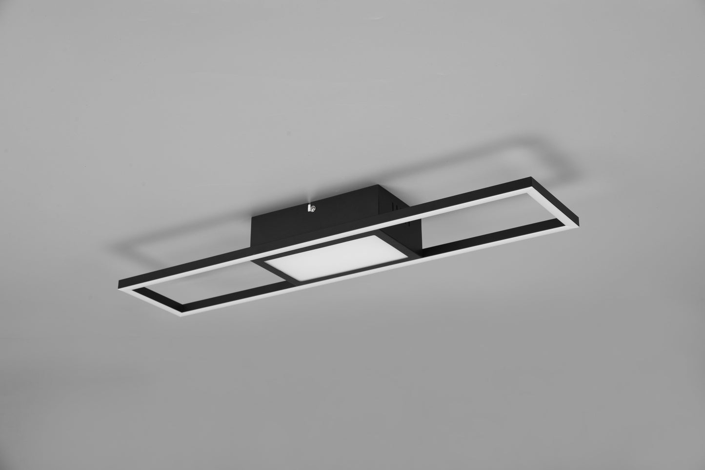 Rigido  - Ceiling lamp - Black Matt - Reality