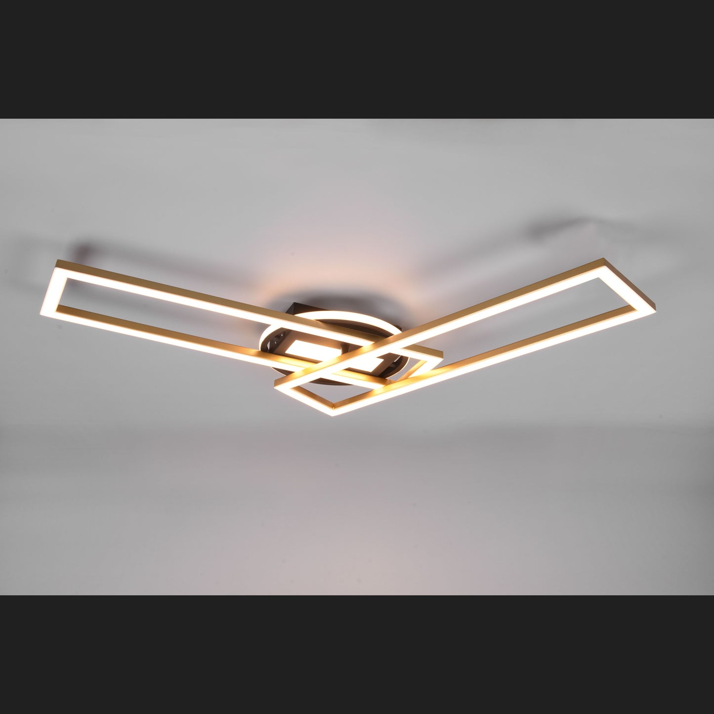 Twister  - Ceiling lamp - Brass Matt - Reality