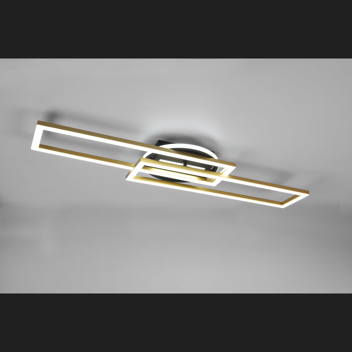 Twister  - Ceiling lamp - Brass Matt - Reality