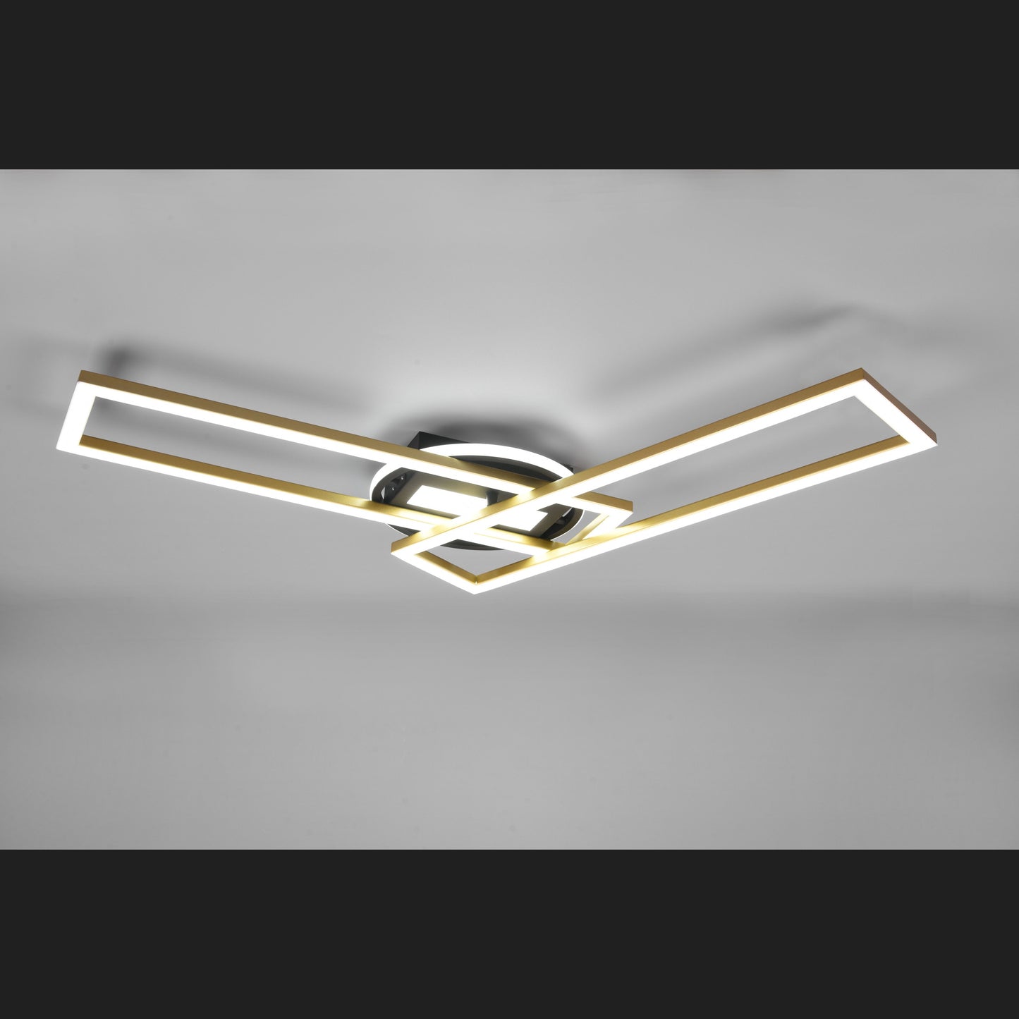 Twister  - Ceiling lamp - Brass Matt - Reality