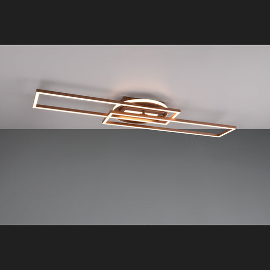 Twister  - Ceiling lamp - Coffee - Reality