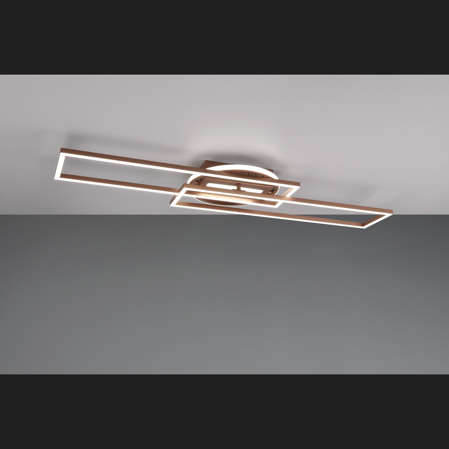 Twister  - Ceiling lamp - Coffee - Reality