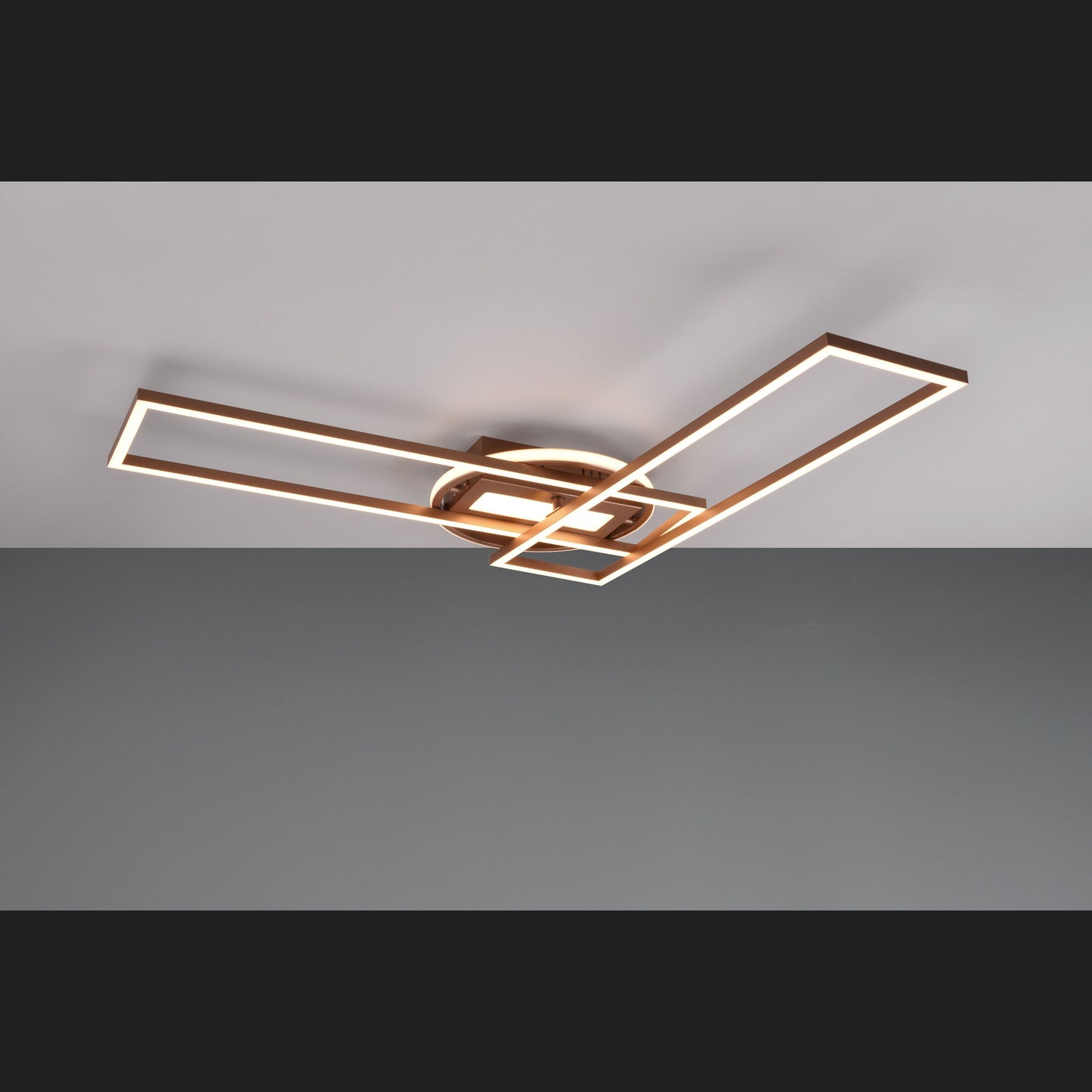 Twister  - Ceiling lamp - Coffee - Reality