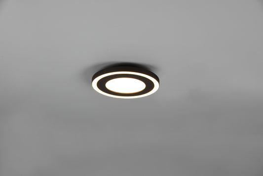 Carus  - Ceiling lamp - Black Matt - Reality