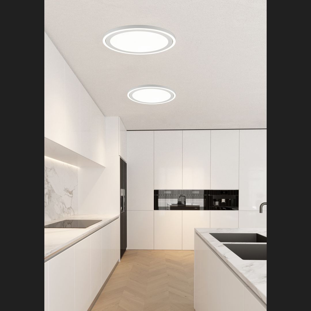 Carus  - Ceiling lamp - White Matt - Reality
