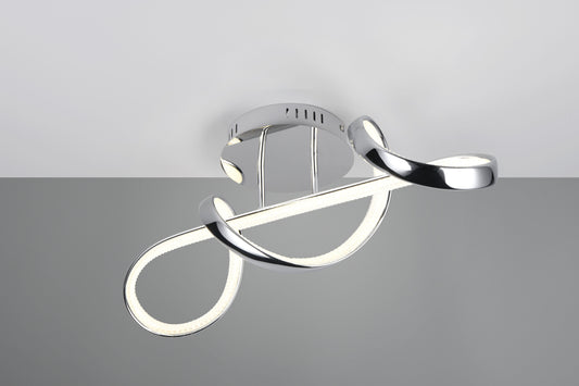 Padua  - Ceiling lamp - Chrome - Reality