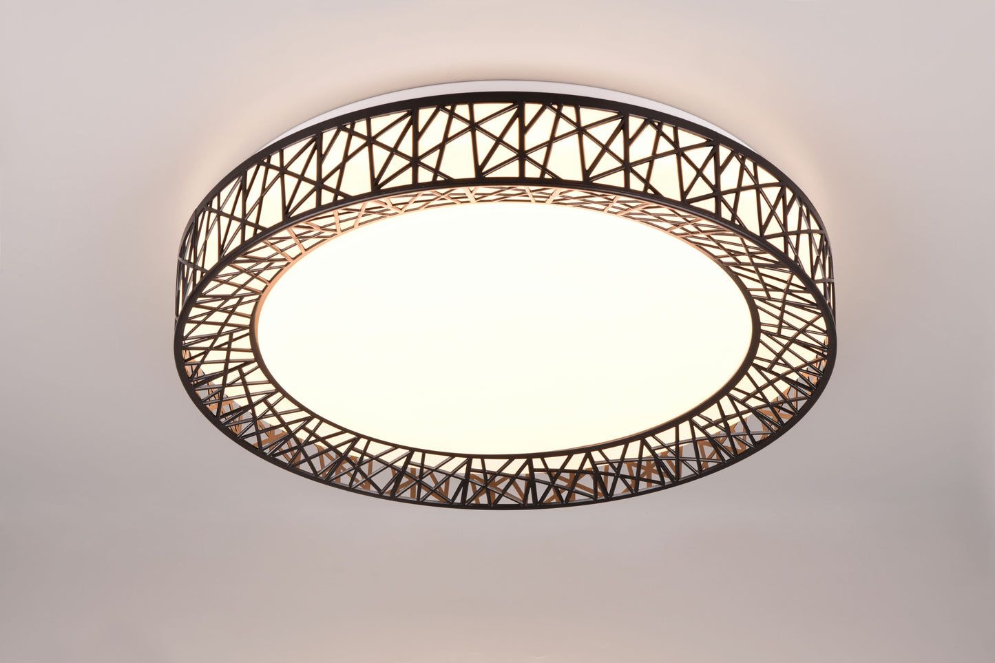 Cluster  - Ceiling lamp - Black - Reality