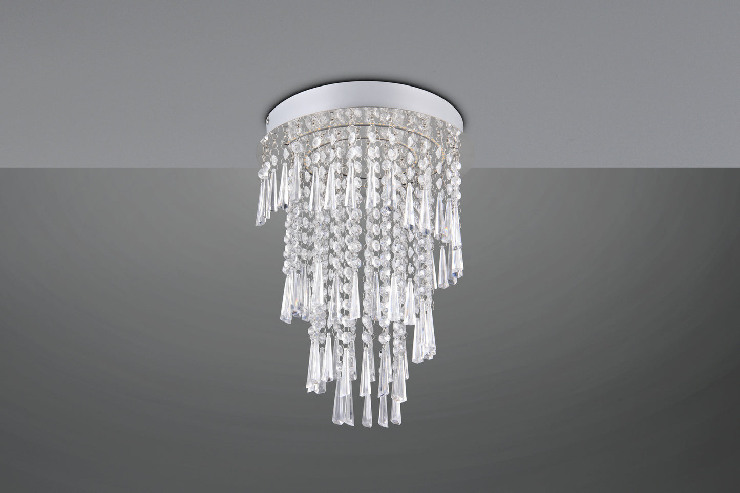 Pomp  - Ceiling lamp - Chrome - Reality