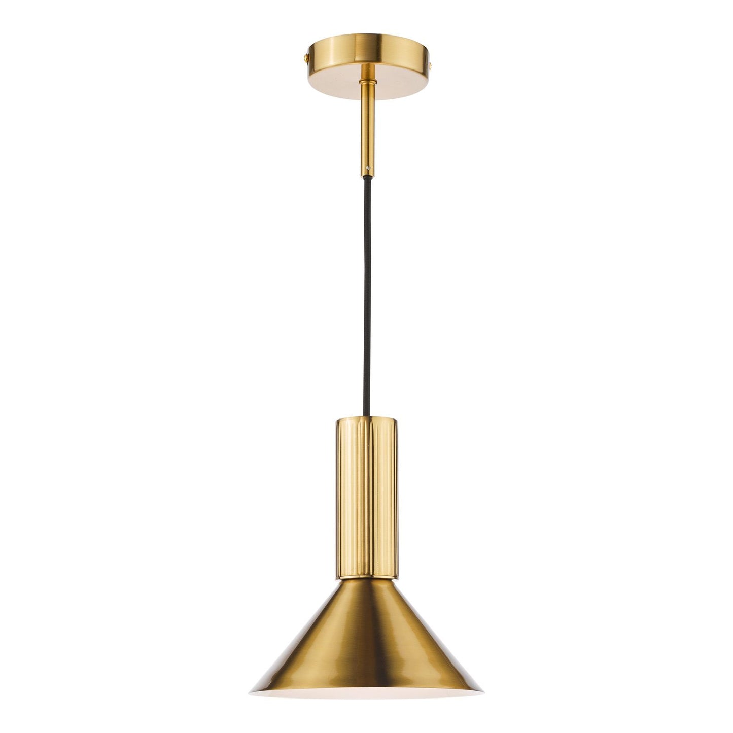 Ragnar Pendant/Wall Light Natural Brass