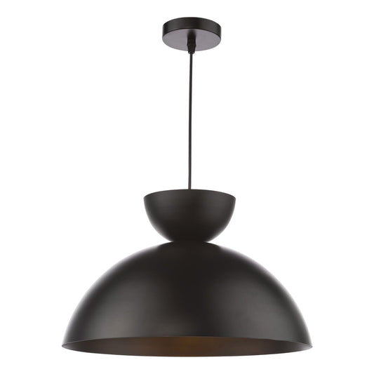 Riya Small Pendant Matt Black