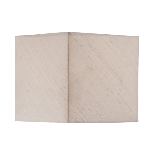 S1129 Taupe Silk Square Shade 15cm