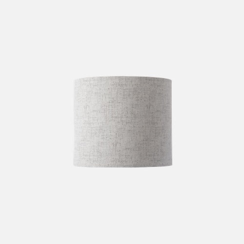 Fabric lampshade C Marl Silver