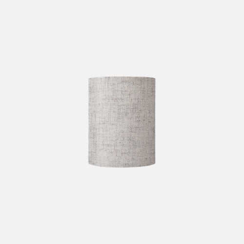 Fabric lampshade E Marl Silver