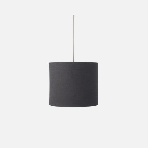 Fabric lampshade C Marl Anthracite