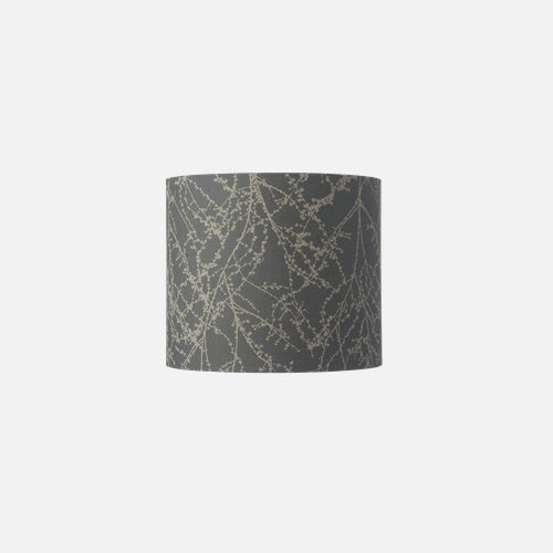 Fabric lampshade C Branches Grey/Silver
