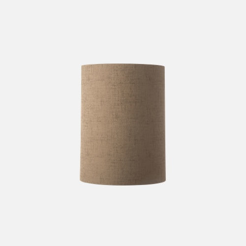 Fabric lampshade D Marl Bronze