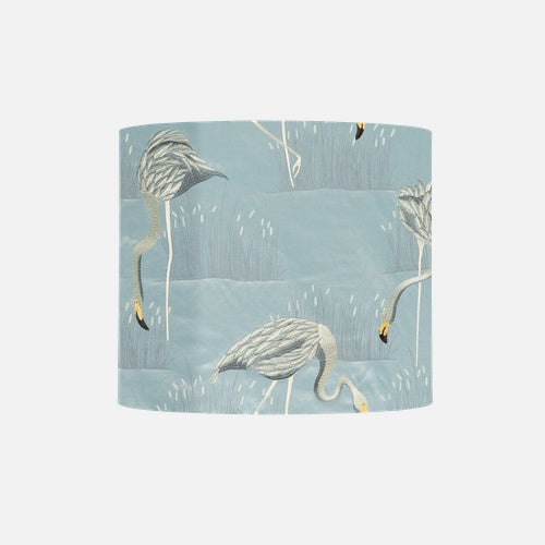 Fabric lampshade C Salinas Glacier/Silver