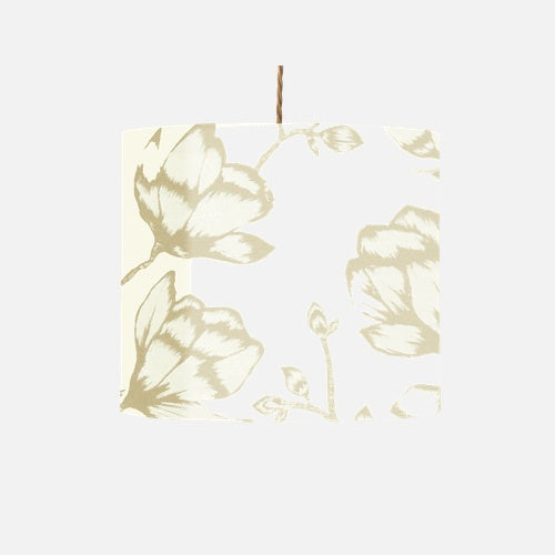 Fabric lampshade C Lustica Oyster