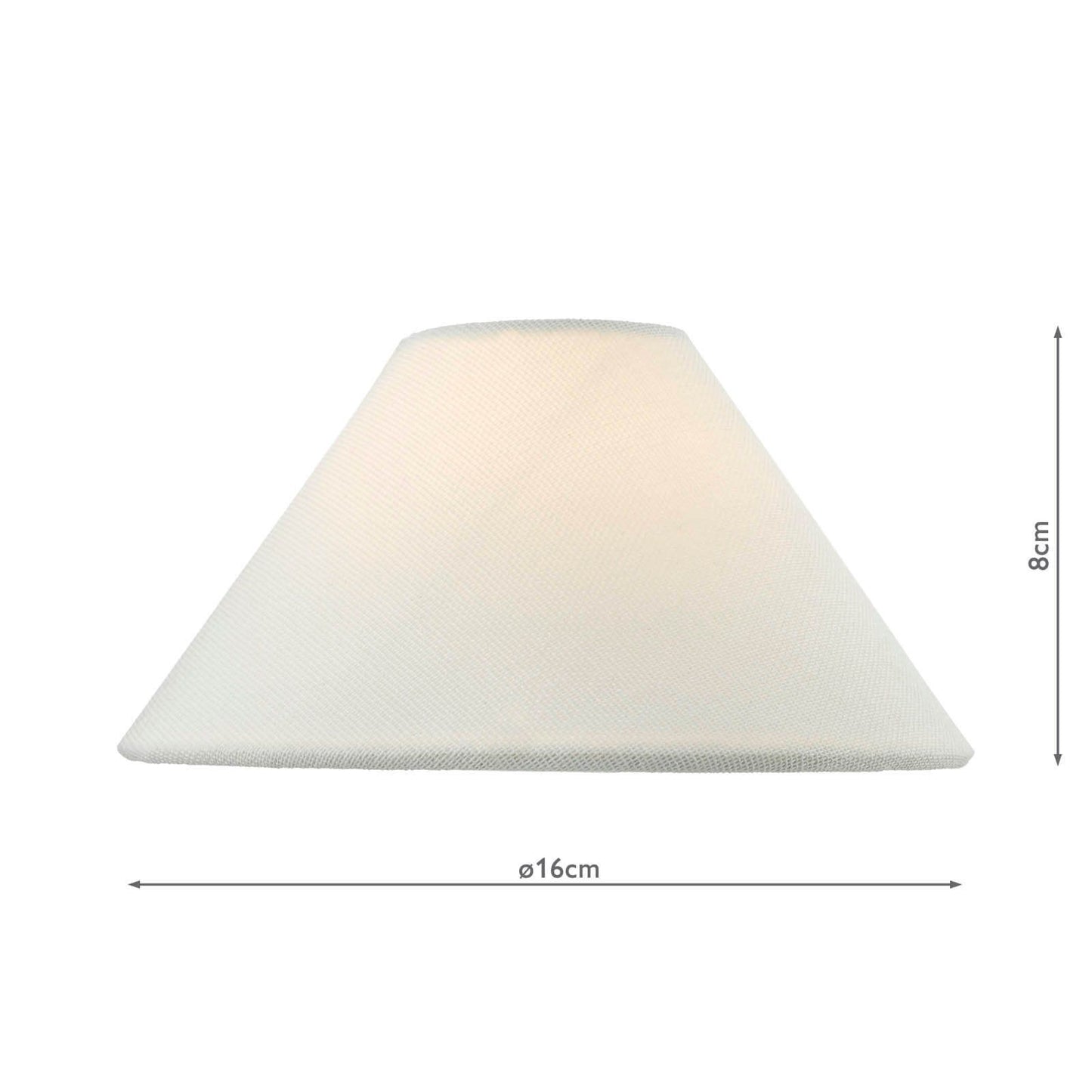 Sivan Table Lamp Shade White 16cm