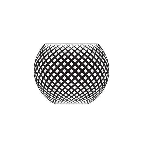 Rowan Crystal bowl L Small check