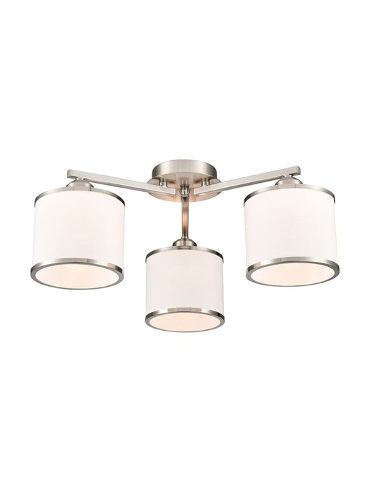 Sirius 3lt Fitting in Satin Nickel