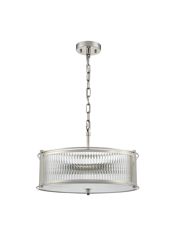 Sloane 5lt Pendant in Polished Nickel