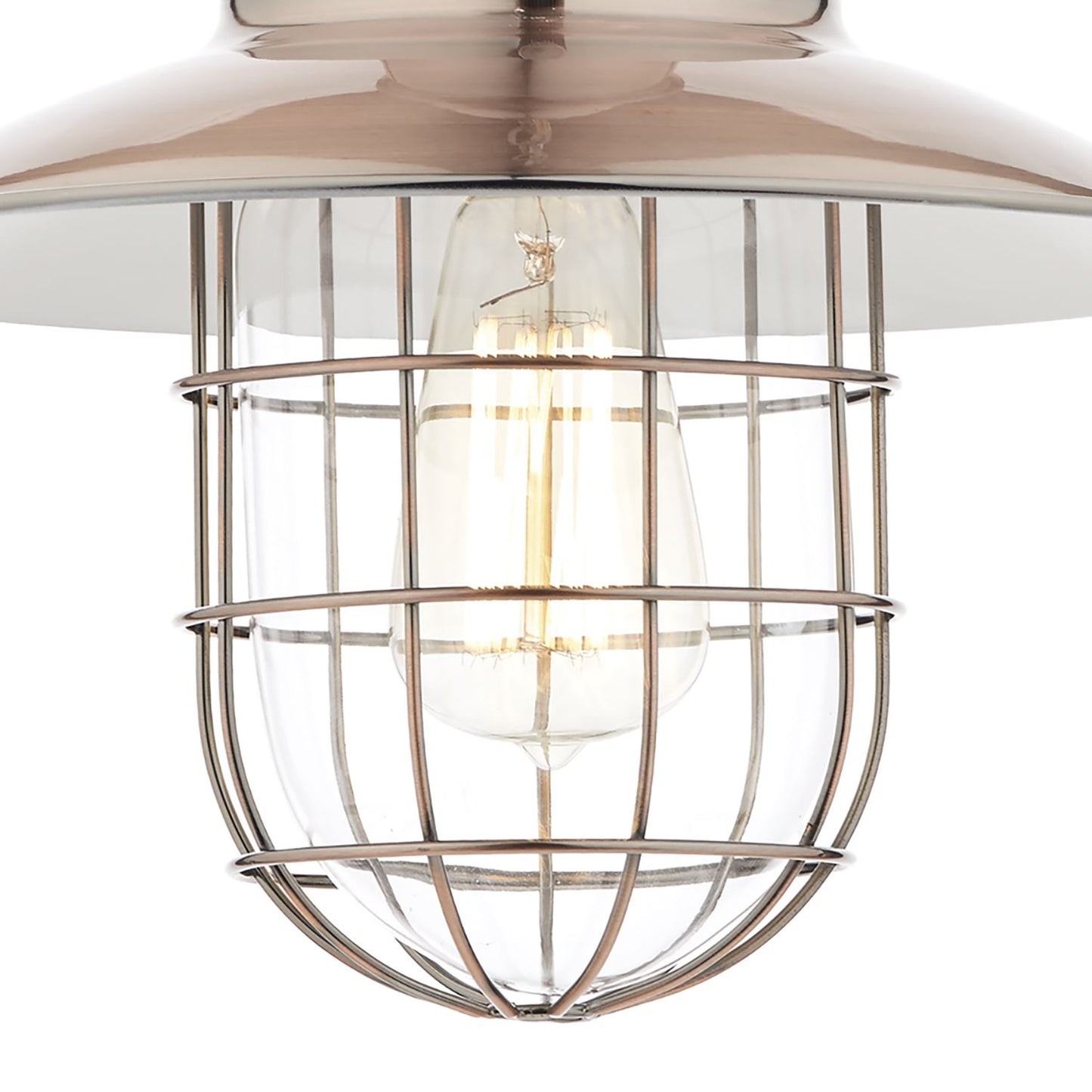 Terrace 1 Light Pendant Copper