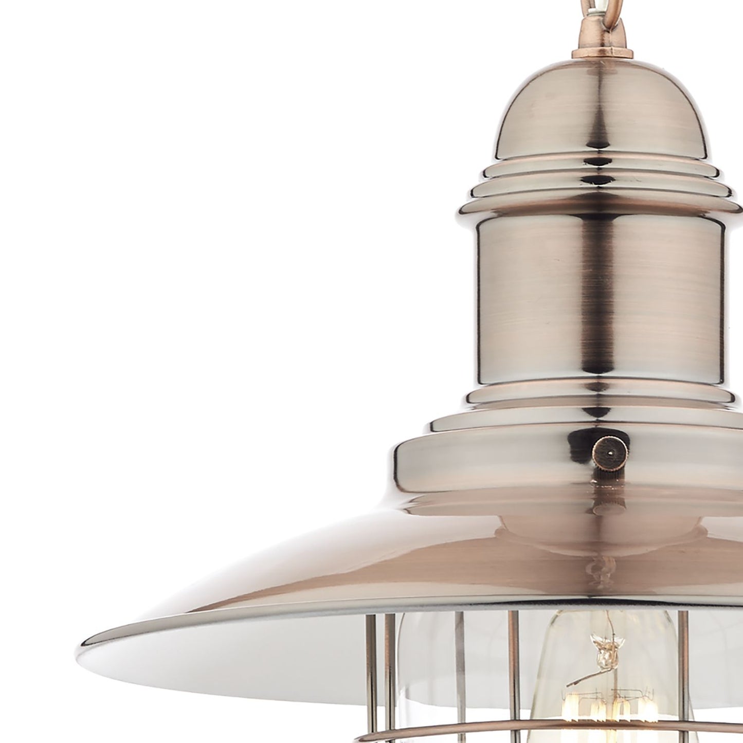 Terrace 1 Light Pendant Copper