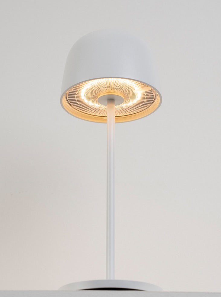 Trailblazer Portable Matt White Table Lamp