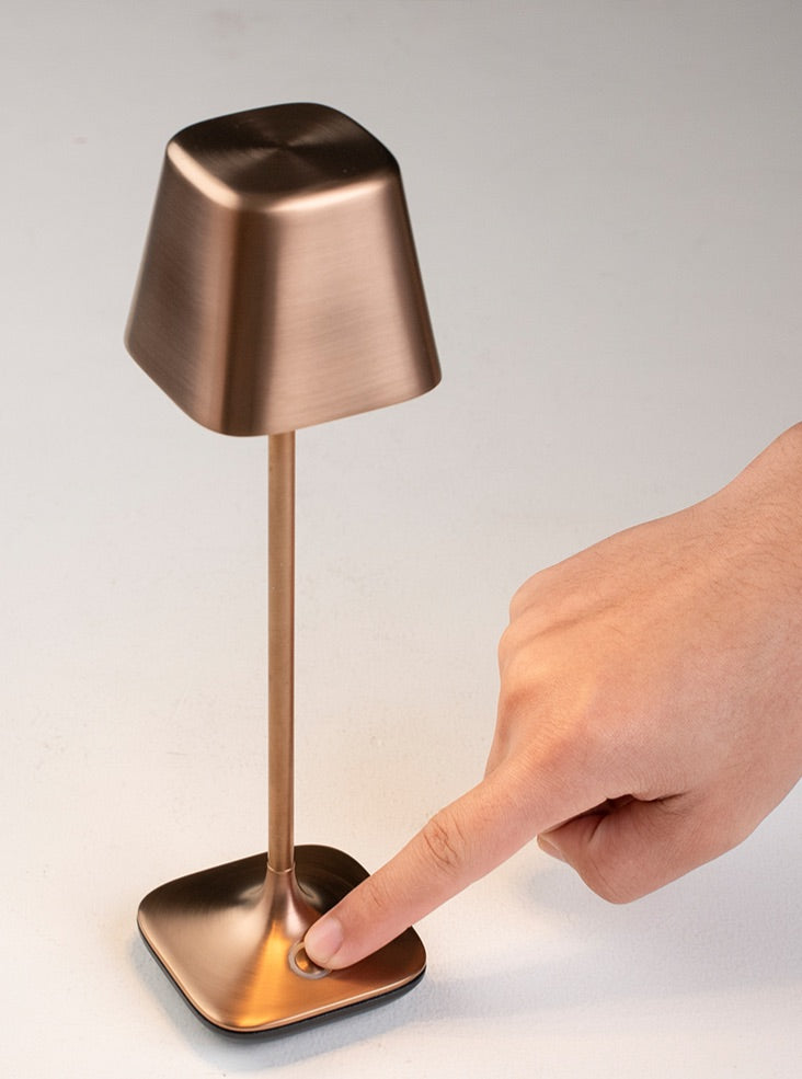 Wanderer Portable Table Lamp in Brushed Bronze