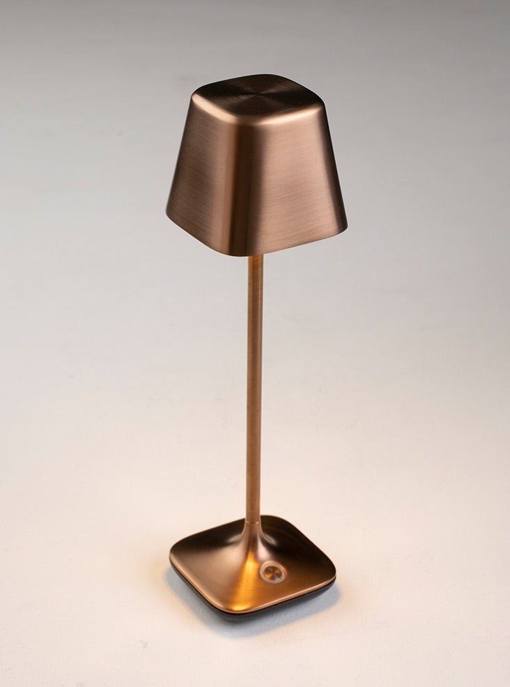 Wanderer Portable Table Lamp in Brushed Bronze